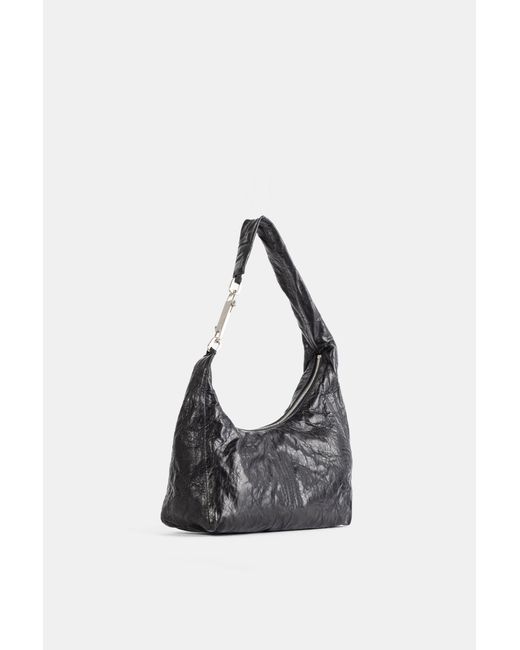 Rick Owens Black Sac Bandoulière Small Gemini Bag Noir