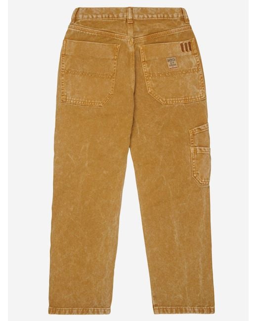 DIESEL Yellow Jeans Workwear Cotton for men