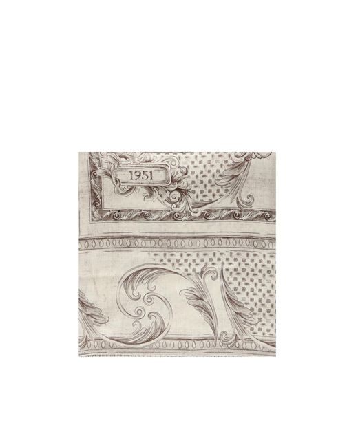 Max Mara Natural Scarfs Silk
