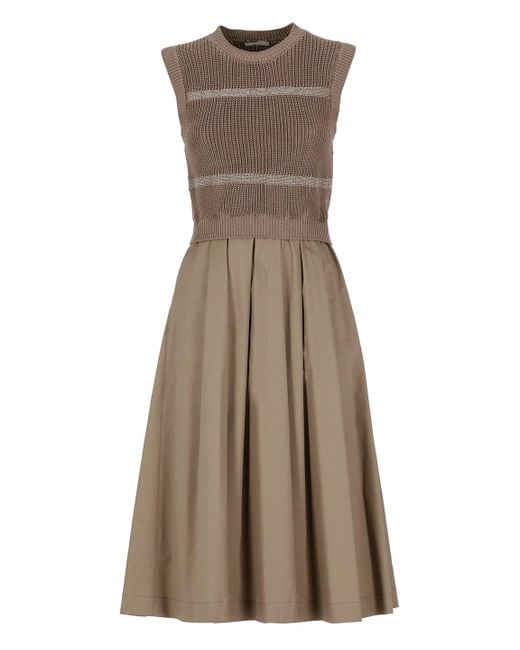 Peserico Brown Dresses