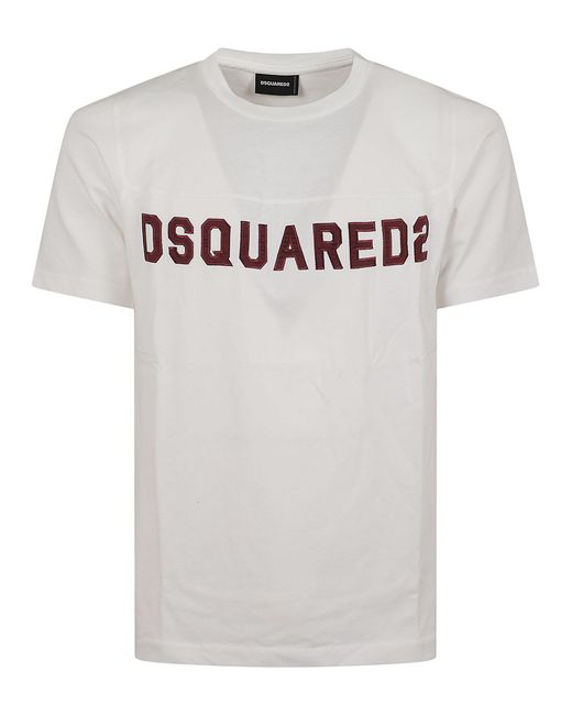 DSquared² Gray T-Shirts T-Shirt for men