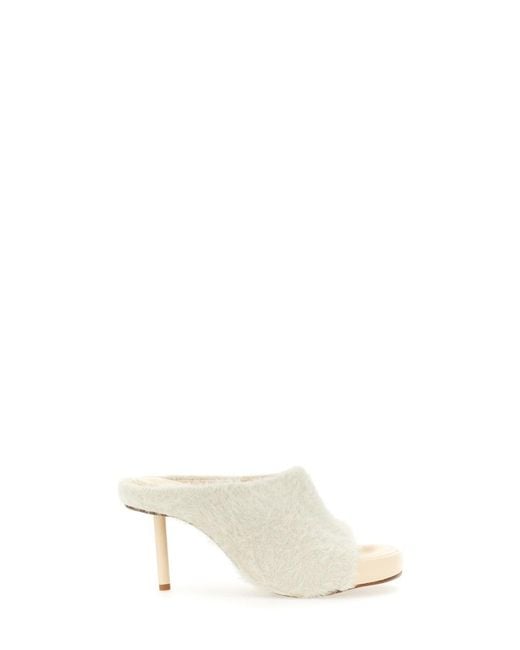 Jacquemus Natural Cloud Mules Polyamide Sandal