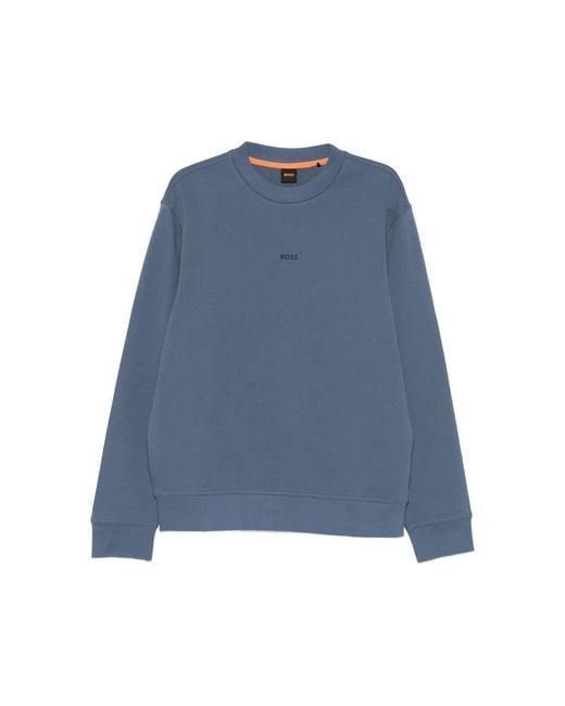 Boss Blue Sweatshirt for men