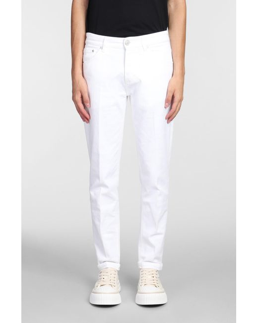 PT01 White Jeans for men