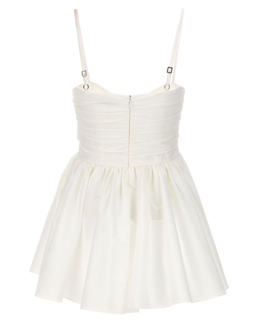 Area White 'Star Cut Out' Dress