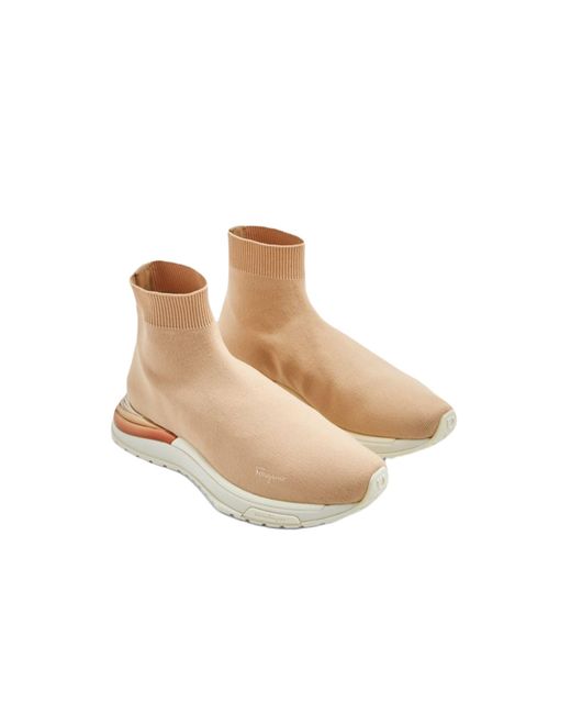 Ferragamo Natural Ninette Sneakers