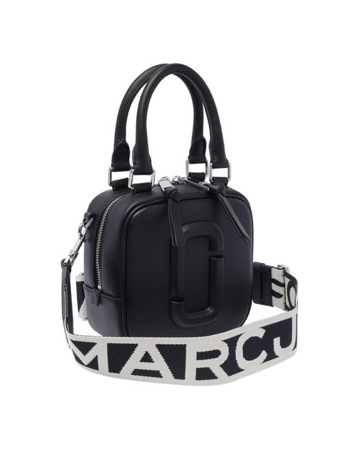 Marc Jacobs Cube Leather TopHandle Bag in Black Lyst
