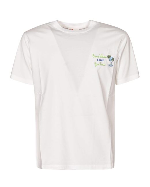 Mc2 Saint Barth White Portofino T-Shirt for men