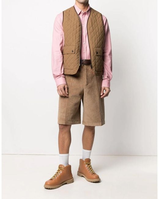 DSquared² Natural Reversible Quilted Vest Jacket Clothing Coats for men