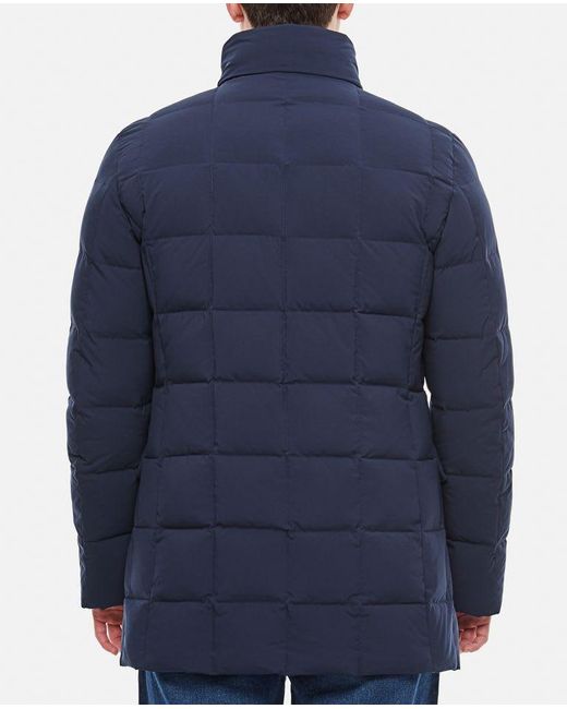 Fay Blue Double Front Down Jacket for men
