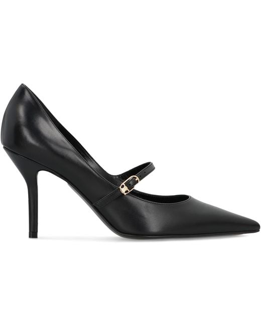 Céline Black Judy Strappy Décolleté Leather Calf Pumps