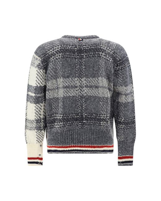 Thom Browne Gray Sweater for men