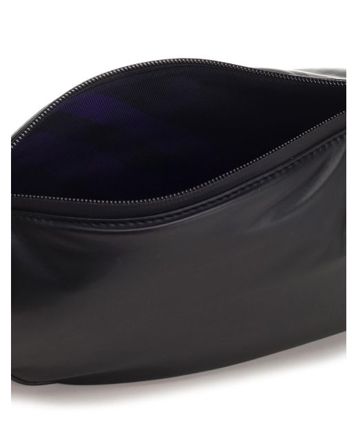 Burberry Black Shield Mini Shoulder Bag for men