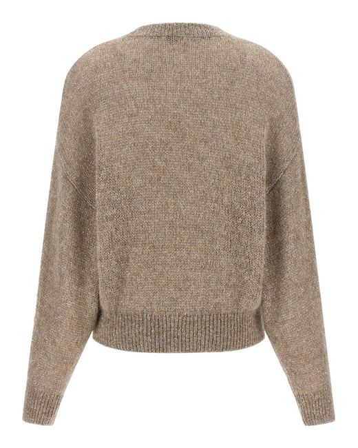 Brunello Cucinelli Natural Polyamide Cardigan Clothing