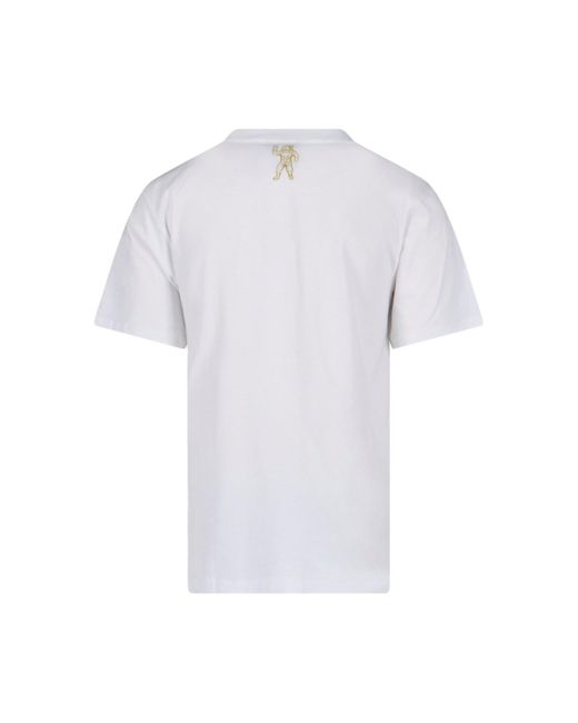 Billionaire White Logo T-Shirt for men