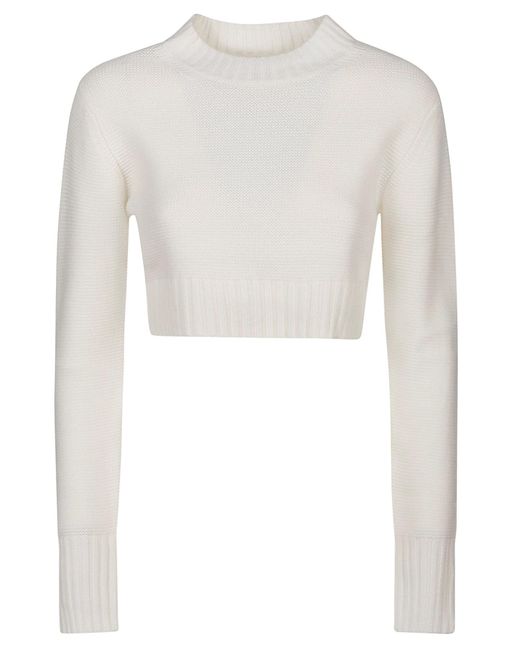 Max Mara White Kaya Sweater