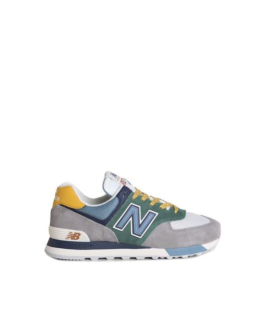 New Balance Sneakers With Suede Details in Grey Light (Blue) for Men ...
