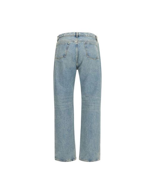 Maison Margiela Blue Cotton Straight for men