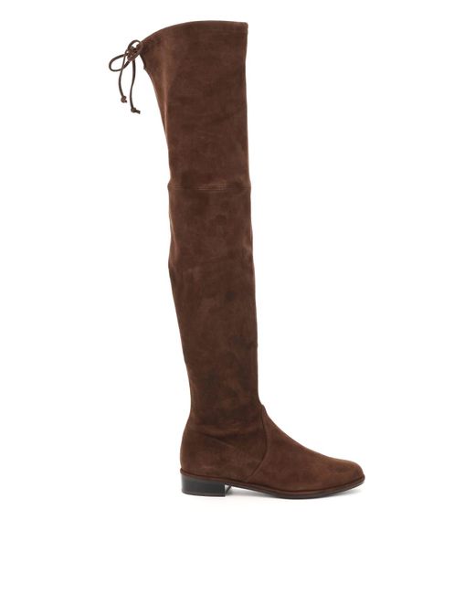 stuart weitzman lowland walnut suede
