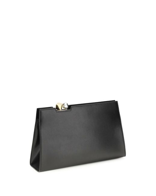 Jacquemus Black Le Salon Shoulder Bag Calf Leather Bos Taurus
