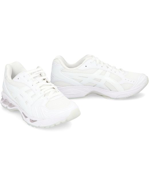 Comme des Garçons White Low-Top Sneakers Leather & Fabric And Trainers for men