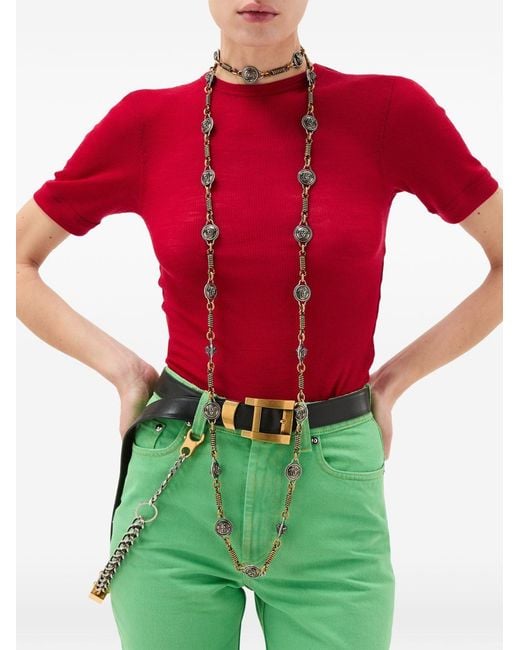 Versace Green Sweaters