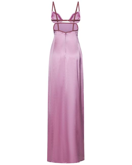 Nensi Dojaka Purple Dress