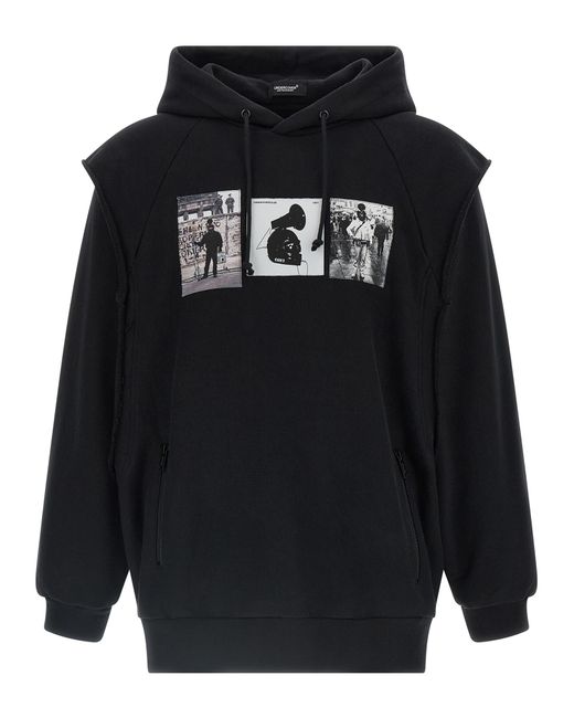 Undercover Black Uc2E4803-2 Hoodie for men