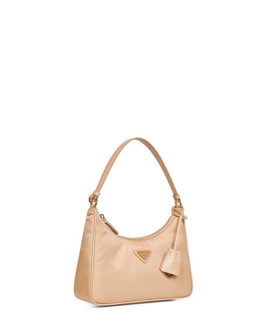 Prada Natural Camel Prada Re-Edition 2005 Mini Bag