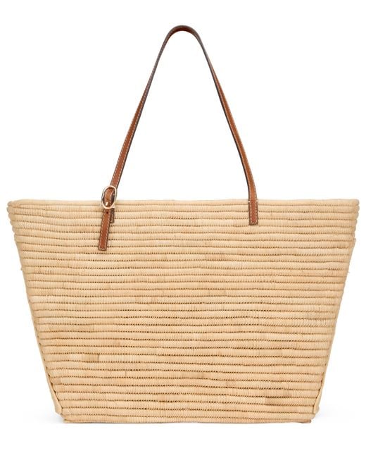 Tory Burch Natural Tote Bag Ella Raffia