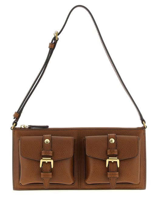 Mulberry Brown 'Roxanne Mini' Shoulder Bag