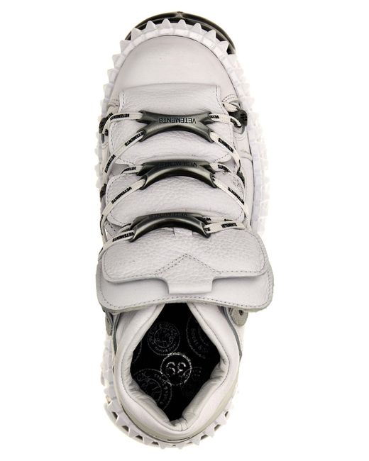 Vetements Gray X New Rock Platform Sneakers
