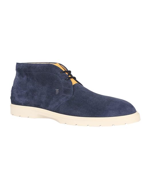 Tod's Blue 59K Ankle Boots for men