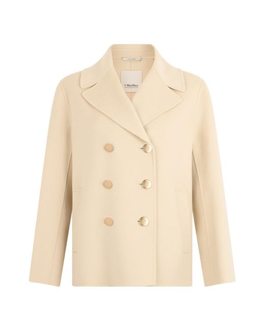 Max Mara Natural Wool Jacket Margot