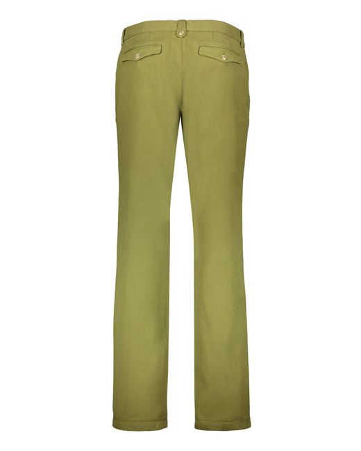 Missoni Green Cotton Trousers for men