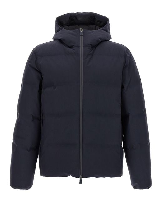 Herno Blue New Impact Down Jacket for men