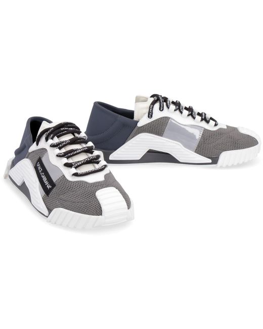 Dolce & Gabbana Multicolor NS1 Low Top Men Sneakers Shoes