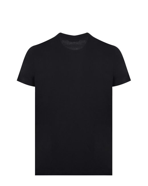 Dondup Black Cotton T-Shirt for men