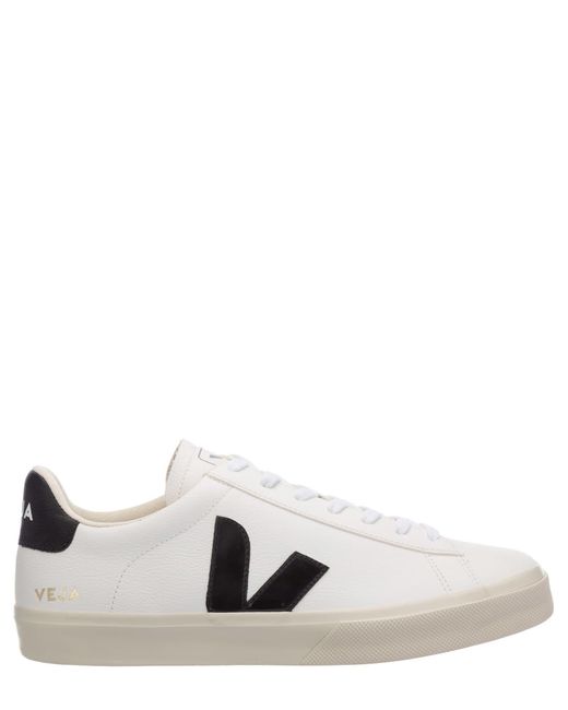 Veja Campo Leather Sneakers in White for Men | Lyst
