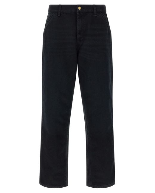 Carhartt Blue Single Knee Pants for men