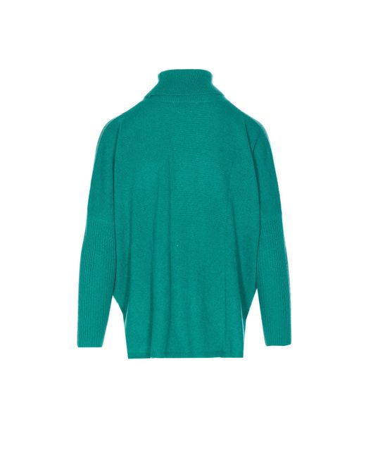 Not Shy Green Sweaters Cashmere