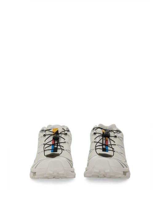 Salomon White Sneaker Xt-6 Gore-Tex