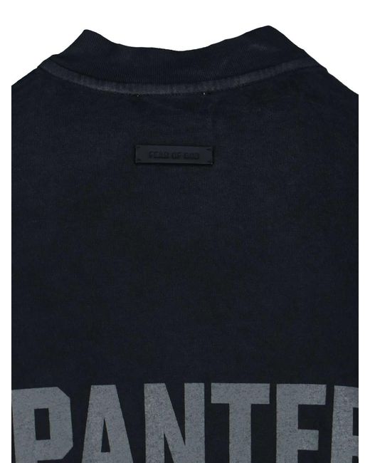 Fear Of God Blue Les Panteres T-Shirt for men