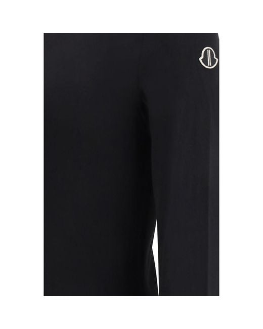 Moncler Black Cotton Sportswear for men