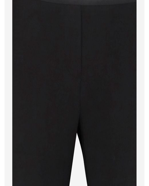 Helmut Lang Black Fluid Viscose Pants