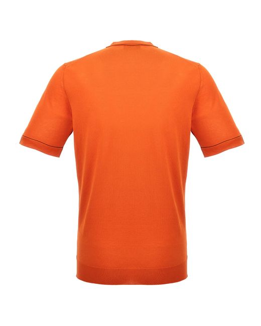 Moorer Orange Jairo T-Shirt for men