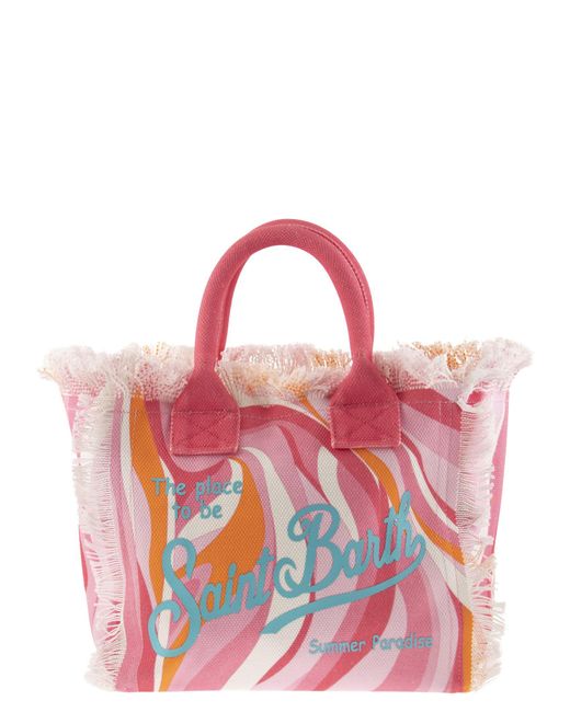 Mc2 Saint Barth Colette - Cotton Handbag in Pink | Lyst