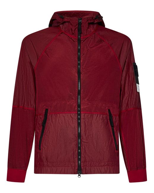 Stone Island Red Jacket for men