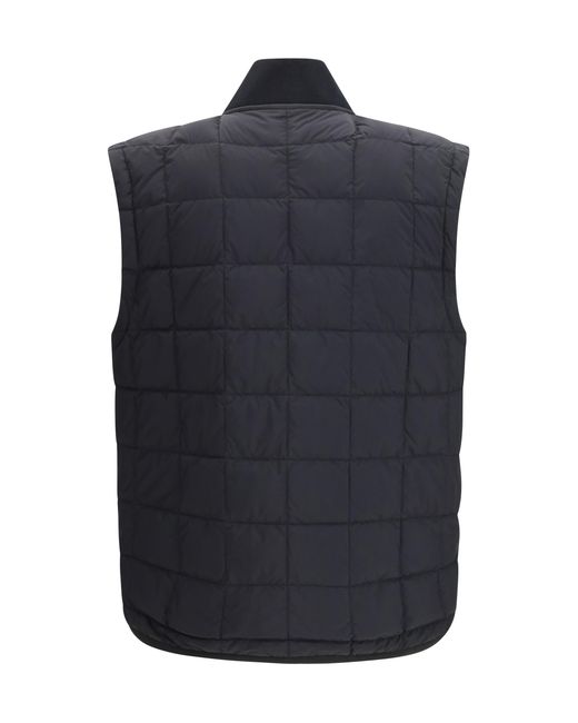 Moose Knuckles Blue Transit Liner Vest Nylon Down Jackets for men