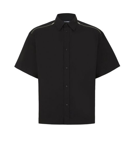 Les Hommes Black Shirt for men